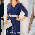 How to Style Wide Belts